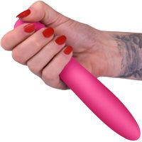 Sex WIBRATOR Mocne Wibracje AKSAMITNY SILIKON RÓŻOWY