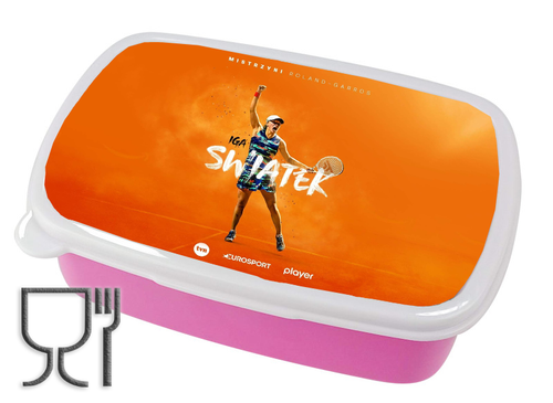 Pojemnik śniadaniowy - Lunchbox - Iga Świątek dla fana/fanki na Arena.pl