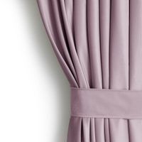 Zasłona Velvet na przelotkach 140x270 1szt. Różowa AmeliaHome