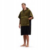 Poncho ręcznik kąpielowy z kapturem bawełniany plażowe Speedo Swim Au r.S