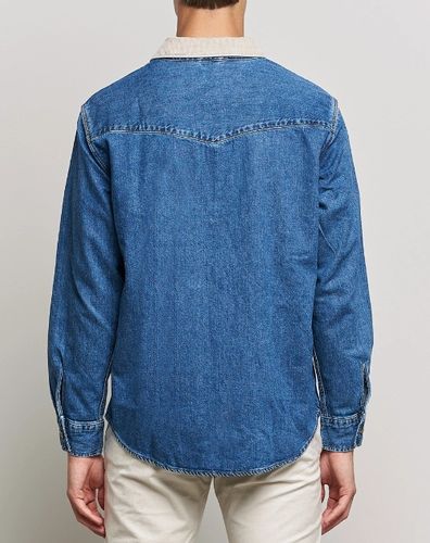 Levis Levi's Relaxed Fit Western Shirt Blue Stone Wash koszula jeansowa r.M na Arena.pl