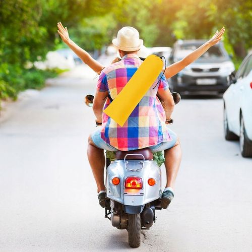 PARASOL PLAŻOWY SKŁADANY DO WALIZKI żółty na Arena.pl