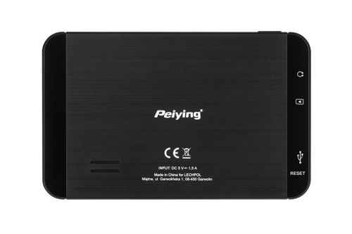 Nawigacja satelitarna Peiying Basic PY-GPS5012 + Mapa na Arena.pl