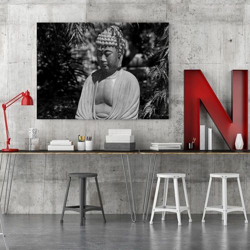 Obraz na płótnie - Canvas, Budda między drzewami 3 60x40 na Arena.pl