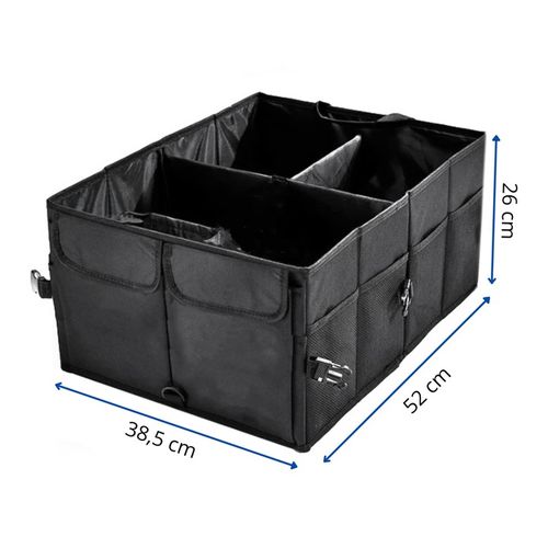 MEGA DUŻY ORGANIZER SAMOCHODOWY KUFER TORBA DO BAGAŻNIKA SAMOCHODOWEGO AUTA na Arena.pl