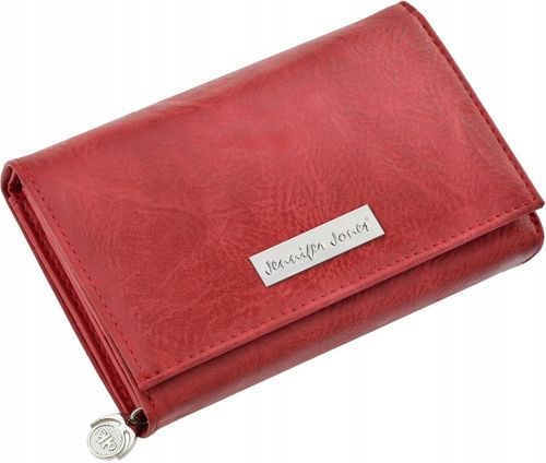 PORTFEL Damski PORTMONETKA Z SUWAKIEM SKÓRZANA Klasyczna NA ZAMEK KOLORY na Arena.pl