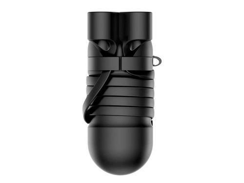 Baseus etui 2w1 pasek strap do Apple Airpods case Black na Arena.pl