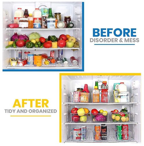 Kichly Organizer Do Lodówki Zestaw 8 Pojemników na Arena.pl
