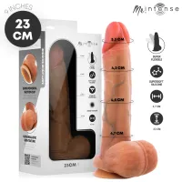 mr intense gary l silikonowy model anatomiczny z przyssawką 23 cm