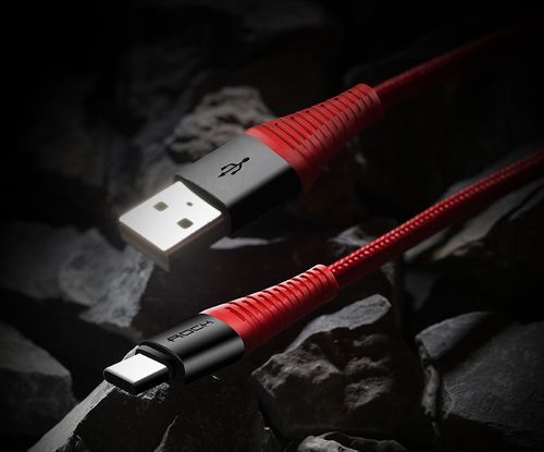 ROCK KABEL USB TYP C TYPE-C USB-C 1M 100CM SAMSUNG na Arena.pl