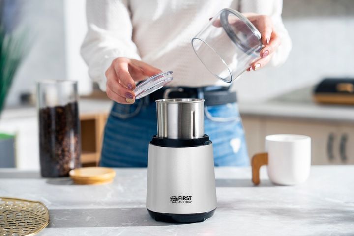 MŁYNEK DO KAWY ROZDRABNIACZ ORZECHÓW FIRST AUSTRIA zdjęcie 6