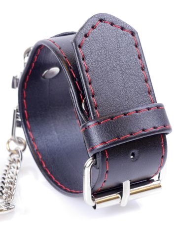 fetish b   series handcuffs 3 cm red lline na Arena.pl