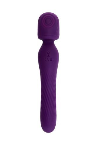 jos stimulator 2 in 1 kisom, silicone, purple, 13 cm na Arena.pl