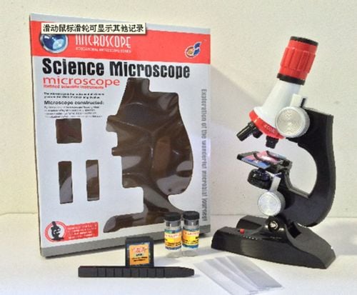 Mikroskop Naukowy + akcesoria na Arena.pl