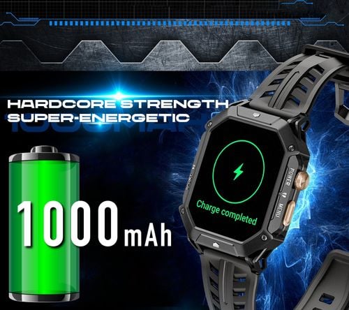 smartwatch męski rubicon rncf24-2 grey na Arena.pl