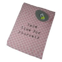 Fartuch Kuchenny Wiązany Bawełna 60x90 Różowy