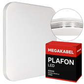 Lampa sufitowa plafon kwadrat LED 36W barwa zimna CX-32 MEGAKABEL