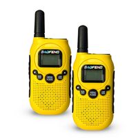 Baofeng BF-T6 Żółta PMR446 Krótkofalówka – Akumulator, Zabawa i Praca