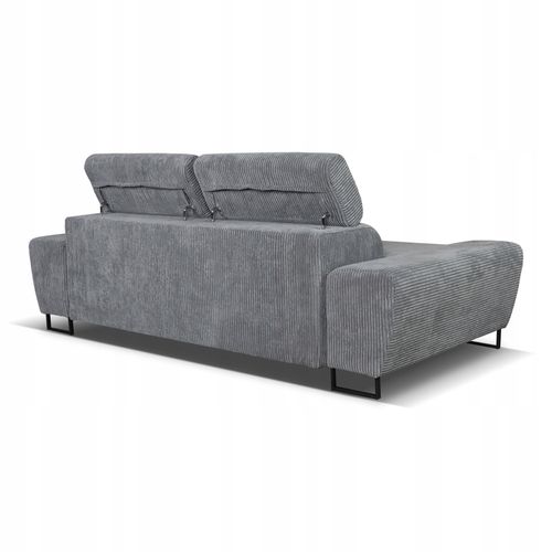 Sofa kanapa Savio salon Family meble szary sztruks reg zagłówek na Arena.pl
