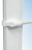 ZAZDROSTKA MINI KARNISZ TELESKOPOWY regulowany bez wiercenia 75-125 CM