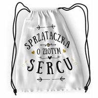 Plecak Sportowy Szkolny Sprzątaczki Worek Torba Z Nadrukiem Ze Zdjęciem