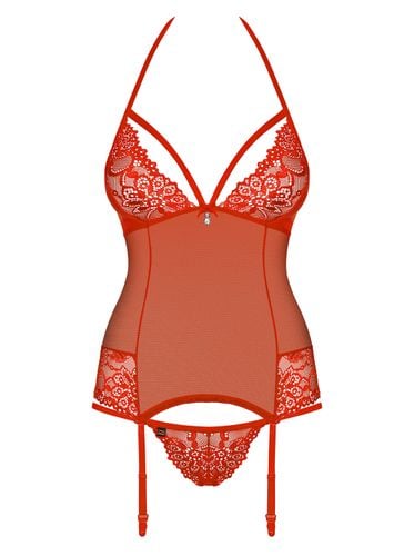 bielizna 838 cor 3 gorset i stringi  s/m na Arena.pl