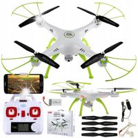 DRON Z KAMERĄ WI-FI R/C KOMPAS POWRÓT ŻYROSKOP REGULACJA SZYBKOŚCI -S-