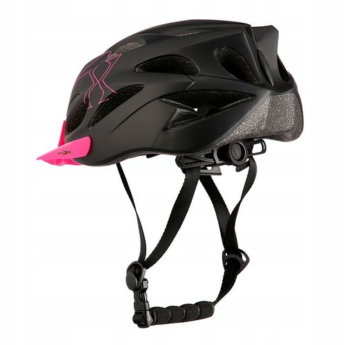 Kask Rowerowy Na Rower Regulowany Wentylowany Z Daszkiem In-mold 58-61 cm na Arena.pl