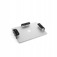 Regulowany Podbiurkowy Uchwyt do Przechowywania Laptopa lub Tabletu Czarny