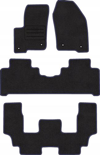 DYWANIKI DO FORD S-MAX MK2 NIEBIESKI NA WYMIAR na Arena.pl