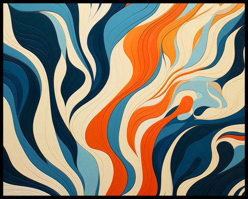 Plakat 76x60,5cm Oceaniczne Fale na Arena.pl