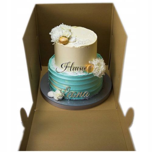 Pudełko Karton na TORT z Okienkiem 5 szt. 25x25x25 na Arena.pl