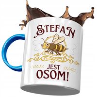 Kubek Błękitny Dla Stefana Męża Kolegi Prezent Z Nadrukiem Ze Zdjęciem