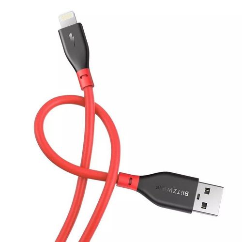 Kabel Lightning BlitzWolf BW-MF11 0.3m (czerwony) na Arena.pl