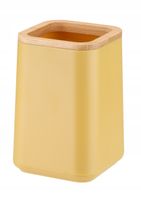 Pojemnik Kubek Na Szczoteczki Łazienkowy Żółty