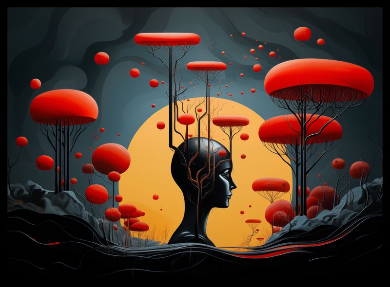 Plakat 55x40cm Myślokształty zdjęcie 2