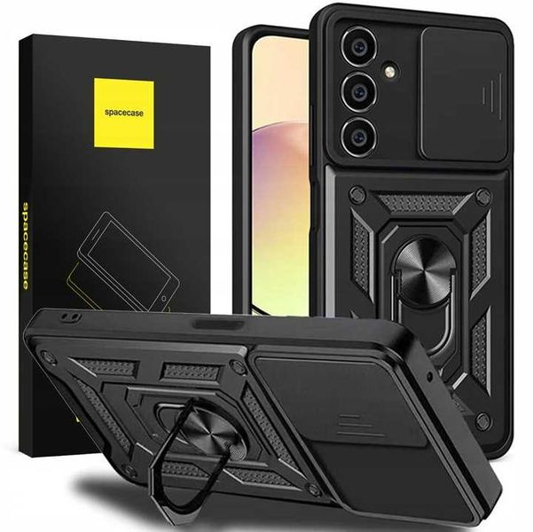 Spacecase Camring Galaxy A25 5G Black zdjęcie 1