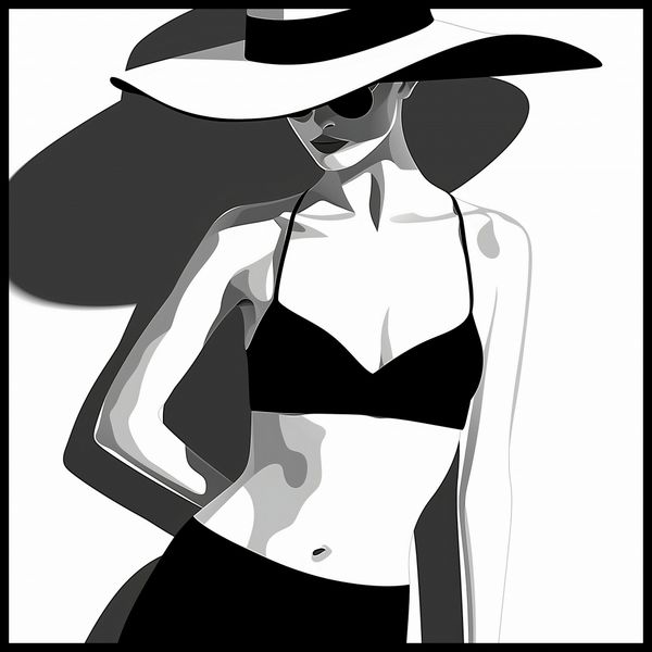 Plakat 70x70cm Strój zdjęcie 2