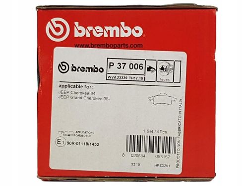 KLOCKI HAM JEEP CHEROKEE BREMBO na Arena.pl