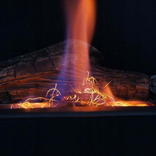 WŁÓKNA ŻAROWE DO BIOKOMINKA KOMINKA NA BIOPALIWO EFEKT ŻARZENIA ISKIER na Arena.pl