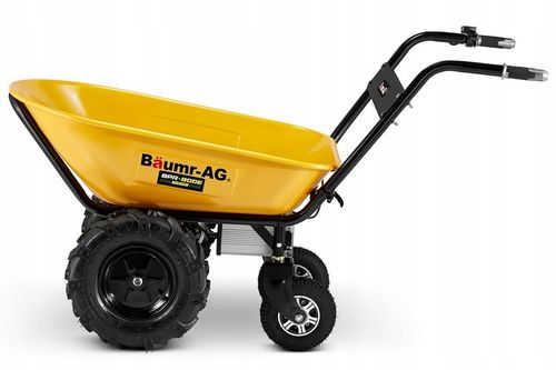Taczka elektryczna ogrodowa wozidło budowlane 100L BAUMR-AG BPR-800E na Arena.pl