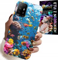 ETUI DO OPPO RENO 5Z / A94 5G - RAFA KOLOROWE RYBKI PODWODNY ŚWIAT RYBEK