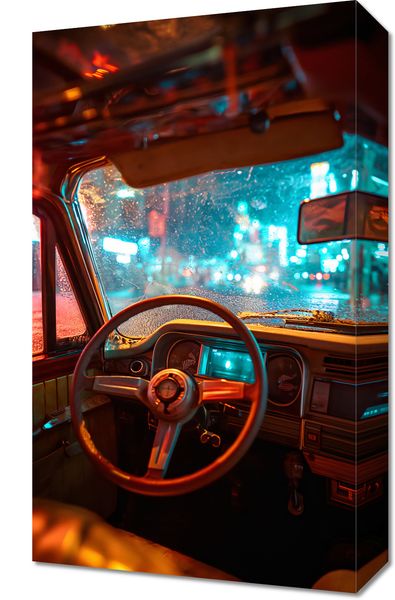 Obraz 30x50cm Nocny Kierowca zdjęcie 1