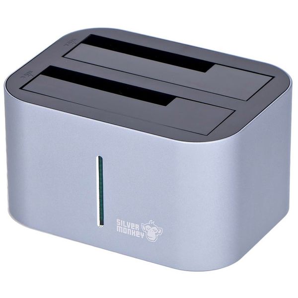 STACJA DOKUJĄCA SILVER MONKEY DLA DYSKÓW SATA HDD I SSD zdjęcie 1