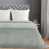 Ekskluzywny koc CLARA 220X240 Pierre Cardin szary