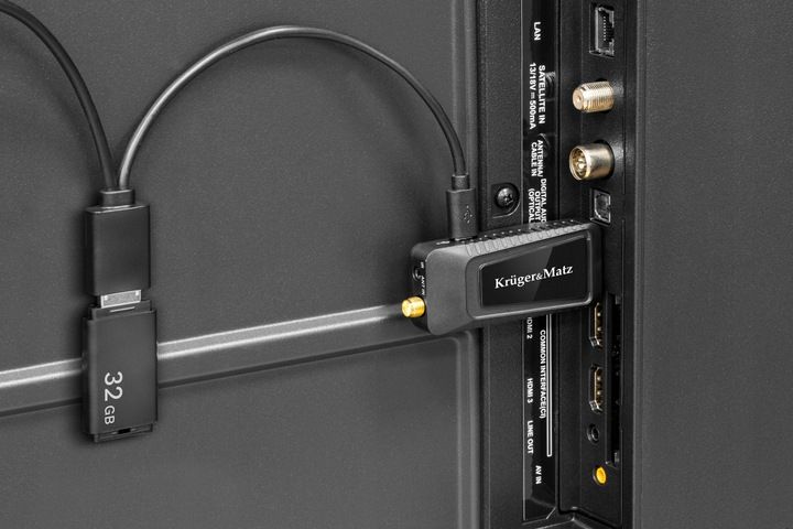Tuner DVB-T2 KrugerMatz H.265 HEVC dekoder do HDMI zdjęcie 15