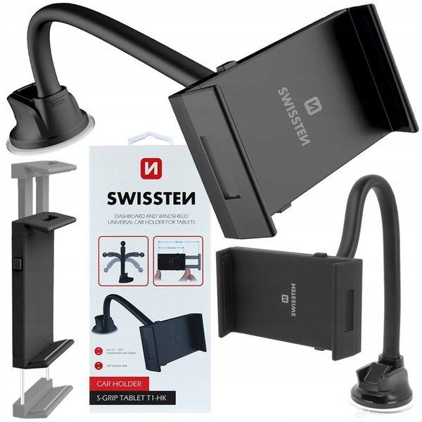 SWISSTEN Samochodowy uchwyt na tablet tel do 10" zdjęcie 1