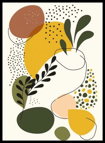 Plakat 40x55cm Botaniczne Impresje na Arena.pl