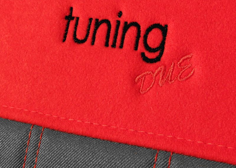 Mocne Pokrowce samochodowe Tuning Due (czerwone) zdjęcie 3