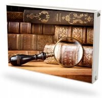 Mata magnetyczna magnes na grzejnik kaloryfer na wymiar KSIĄŻKI LUPA